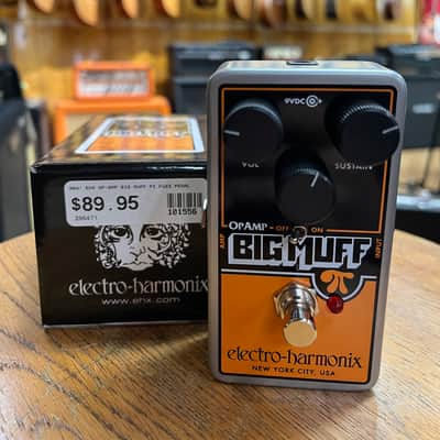Electro-Harmonix Op Amp Big Muff Pi Reissue 2017 - Present - Black/Orange image 1
