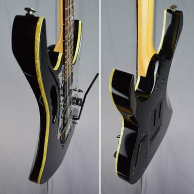 VIDEO- IBANEZ Steve VAI JEM77V-01 2007 - Black - "Sustainer" - MIDI - Japan import image 15