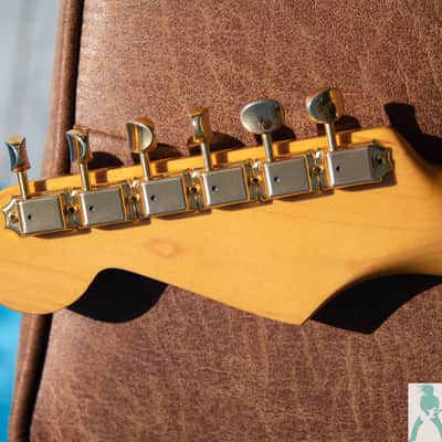1994 Fender Japan Custom Shop - ST54-150AS 40th Anniversary '54 Stratocaster Reissue - 1 of 40 - Made in Japan (FujiGen) - Pro Set Up w Perfect Frets/Action/Intonation!MIJ image 6