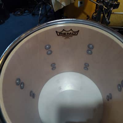 Sonor Designer Maple Light 12x12 Suspended Floor Tom - Birdseye - RED image 8
