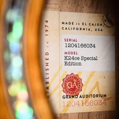 Taylor Next Generation K24ce Special Edition w/ Hawaiian Koa Top & Hawaiian Koa Back and SidesAcoustic/ Electric Guitar- Natural 2026 (1204166034) image 13
