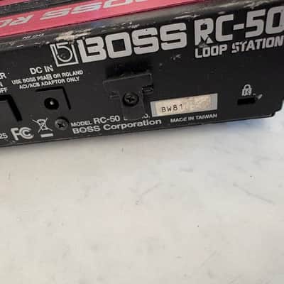 Boss RC-50 Loop Station 2006 - 2010 - Black and Red image 7