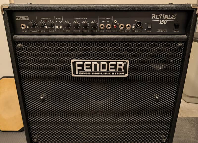 Fender Rumble 150 150-Watt 1x15" Bass Combo 2000s - Black image 1