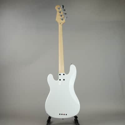 Lakland Skyline 44-64 Custom PJ Rosewood FB Electric Bass - White image 5