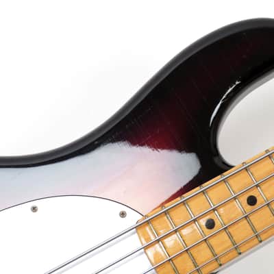 1976 Music Man Stingray Bass - Sunburst - First Year Model - White Pickguard & Epoxy Pre Amp image 19
