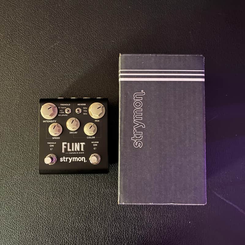 Strymon Flint Reverb and Tremolo V2 2022 - Present - Black image 1