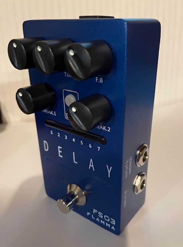 Flamma FS03 Delay 2020 - Present - Blue image 1
