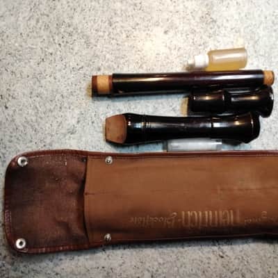 Heinrich Classic 60er Jahre Altblockflöte - Wein dunkel image 4
