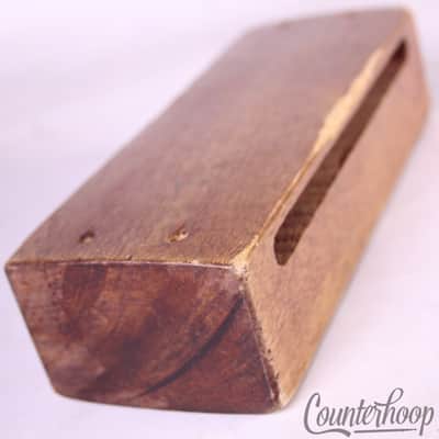 Rogers Wood Block Solid 1-Ply Oak 7" Latin Percussion Drum Accessory Vintage 50s image 1