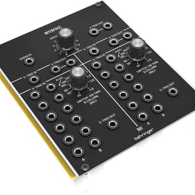 BEHRINGER 961 INTERFACE MODULO CONVERTITORE TRIGGER MULTI CANALE ANALOGICO PER EURORACK image 1