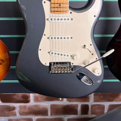 Fender American Standard Stratocaster Charcoal Frost Metallic 2008 Electric Guitar image 3