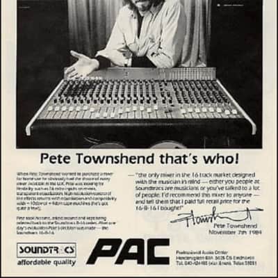 Soundtracs 16-8-16 Vintage Analog British Mixing Console 1980s image 2