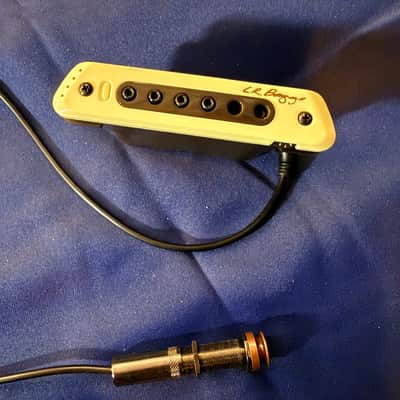LR Baggs M80 Acoustic Guitar Soundhole Pickup 2010s - White image 1