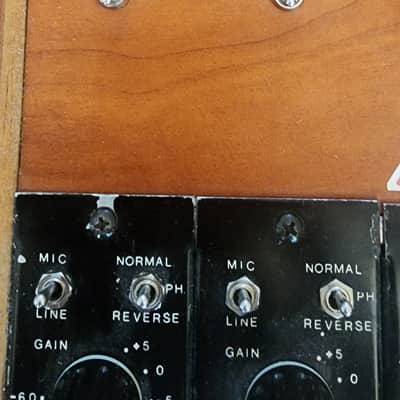 Trident 5 Channel B Range Microphone Preamp EQ Sidecar 1972 - Custom Racked Rare Vintage Legends Helios image 7