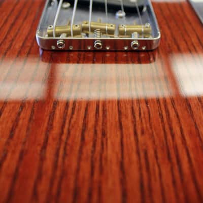 Mahan Guitars Gutbuster Tele 2015 Trans Red image 6