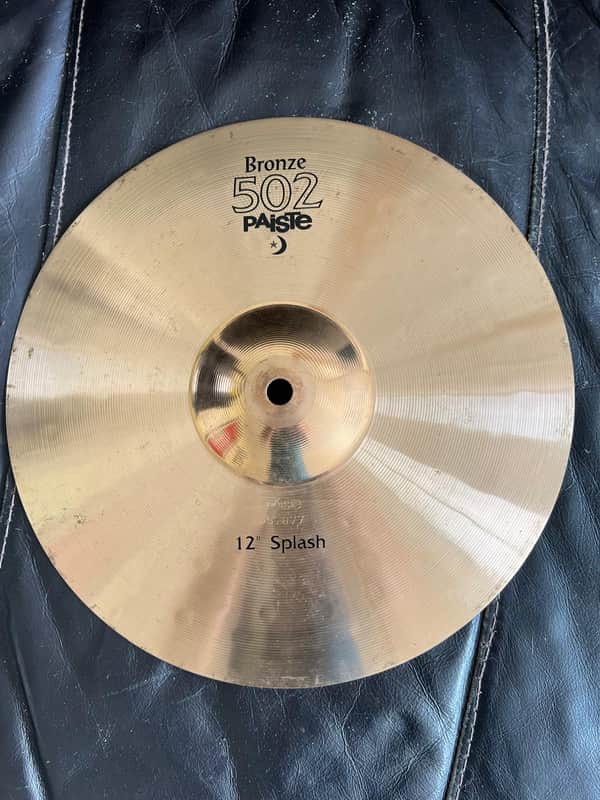 Paiste 502 Mid 90's - 2022 Bronze 12" Splash image 1