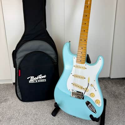 Fender Vintera '50s Stratocaster Modified - Daphne Blue image 2