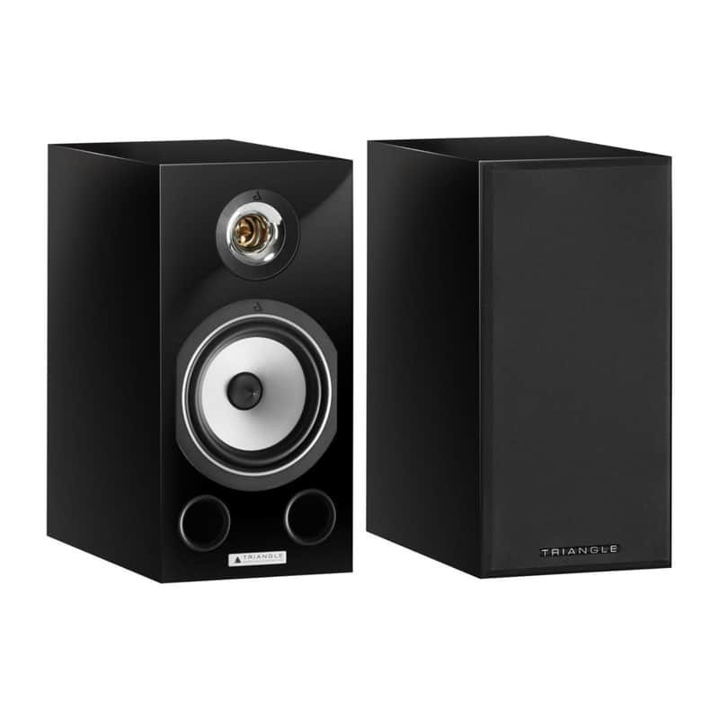 Triangle Esprit Comete Ez Hi-Fi Bookshelf Speakers (Black High Gloss, Pair) image 1
