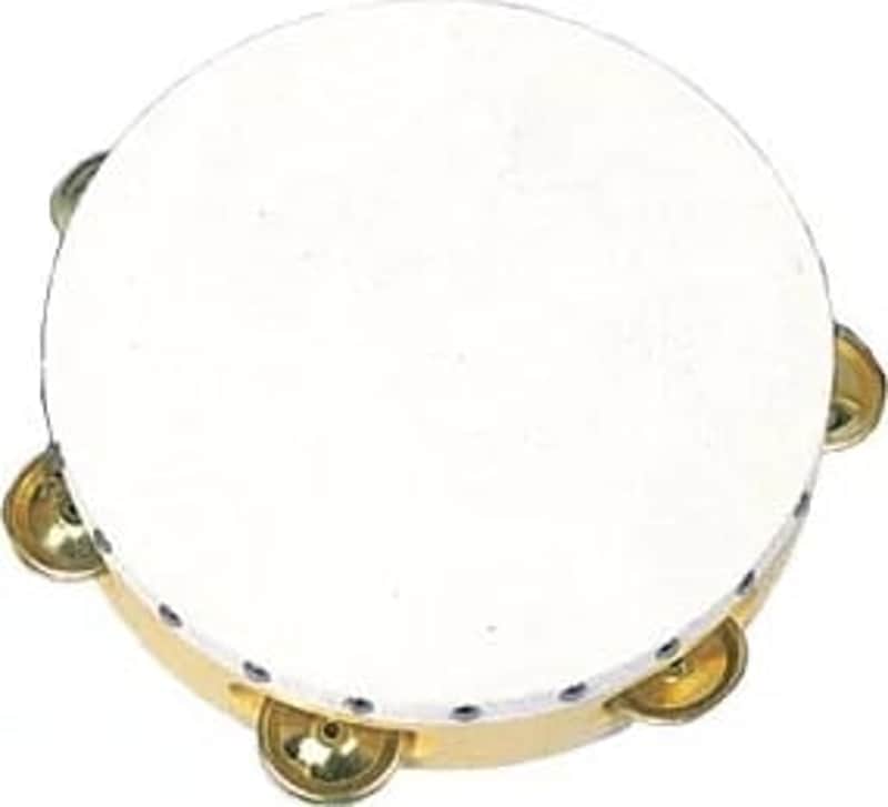 6" Tambourine, polystyrene rim image 1