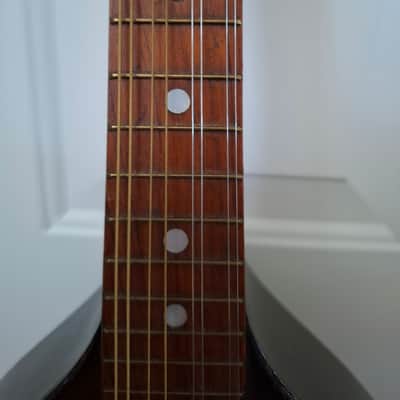 1940s Regal Sunburst Finish Flatback Mandolin image 9