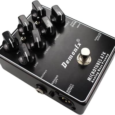 DemonFX MICROTUBES A7K Bass Preamp Pedal 4 BASS Guitar image 2