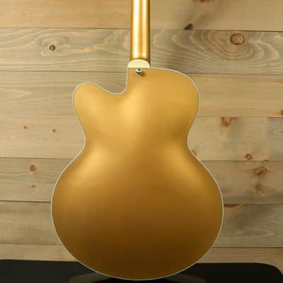 Eastman T58/v-GD Goldburst (or Goldtop) Thinline Hollowbody – Excellent Condition w/ Hard Case image 4