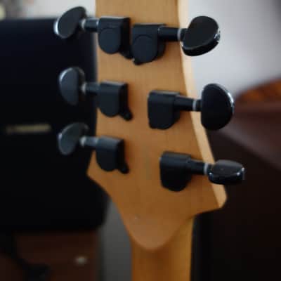 Schecter Diamond Series Black Hawk  Matte Black image 5