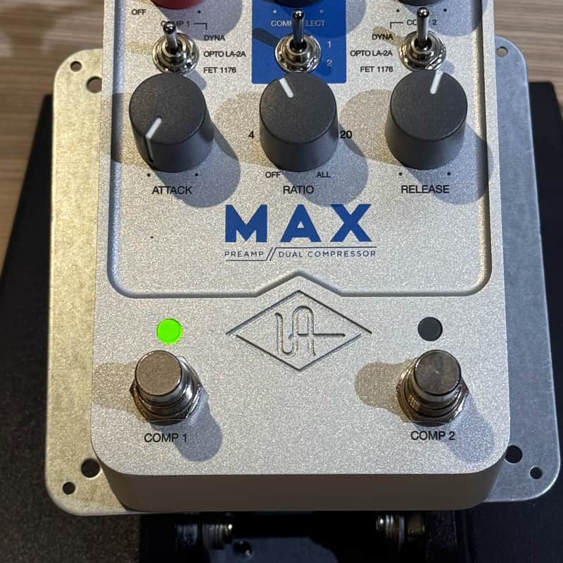 2023 – Present Universal Audio Max Preamp & Dual Compresso…