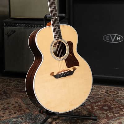 Taylor Legacy 815e Deep Body Jumbo Acoustic/Electric Guitar - Natural with Hardshell Case - Prototype image 17