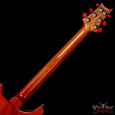 Paul Reed Smith PRS Private Stock #11315 Custom 24 Flame Maple Top Madagascar Rosewood Fingerboard Blood Red Glow 7.80 lbs image 5