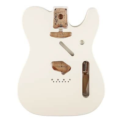 Fender Classic Series '60s Telecaster Alder Body Vintage Bridge Mount (Olympic White) image 1