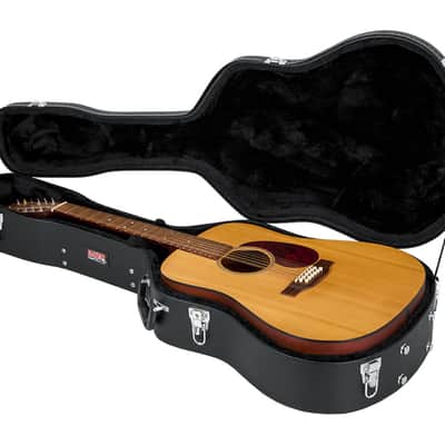 Gator Cases GWE-DREAD 12 12-String Dreadnought Guitar Wood Case - Open Box image 1