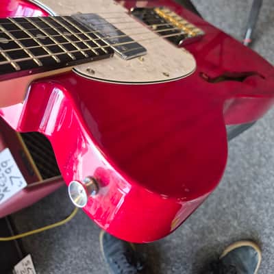 Tele-Style Semi-Hollow 'Partscaster' Electric Guitar image 8