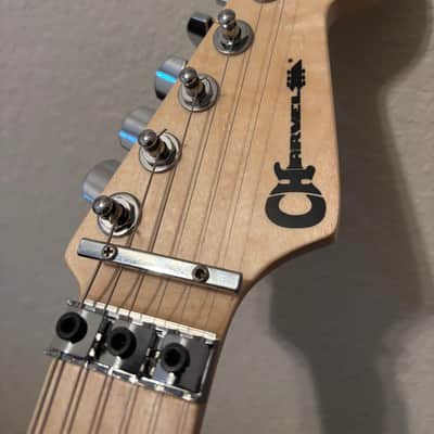 Charvel Predator Lava / Fire Red Crackle image 5