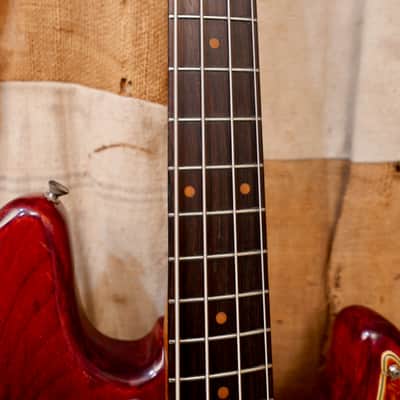 Fender Precision Bass 1960 - Red - Refin image 5