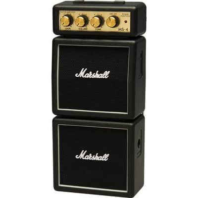 Marshall MS-4 1-watt Battery-powered Micro Stack - Black image 3