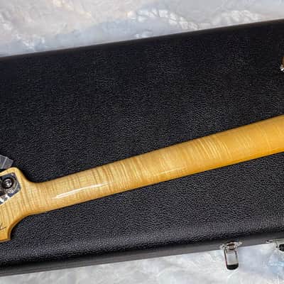 NEW! Fender Artisan Koa Precision Bass NOS - Ebony Fingerboard Natural Koa Finish - Absolutely Beautiful - Flamed Maple Neck - Authorized Dealer - 9.65lbs - G06782 image 13