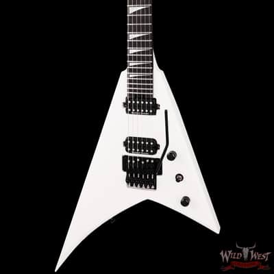 Jackson American Series Rhoads RR24 FR Floyd Rose Ebony Fingerboard Snow White 7.70 lbs image 2