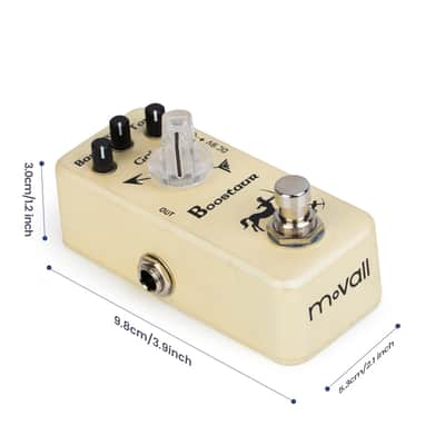 Boostaur Guitar Effect Pedal Micro Clean Boost True Bypass,price included tax from CN to USA image 5