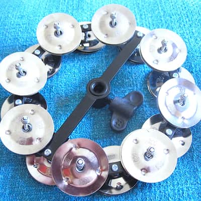 Meinl Hihat Tambourine Double Row Jingles image 2