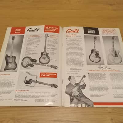 Vintage 1968 Guitar Guitar and Bass Catalog! Rare, Original Case Candy, Paperwork! image 6