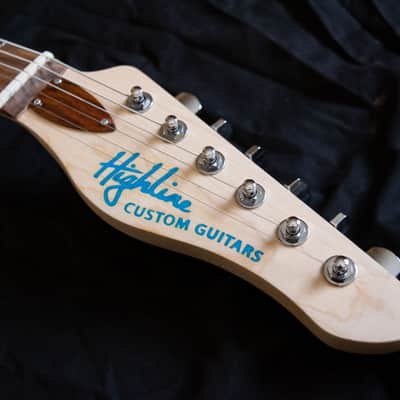 2019 Highline Guitars Bravo Flamed Maple Top Electric Guitar image 6