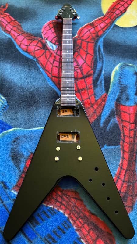 Gibson '80s Flying V 2023 - Present - Ebony *Husk Read Description*