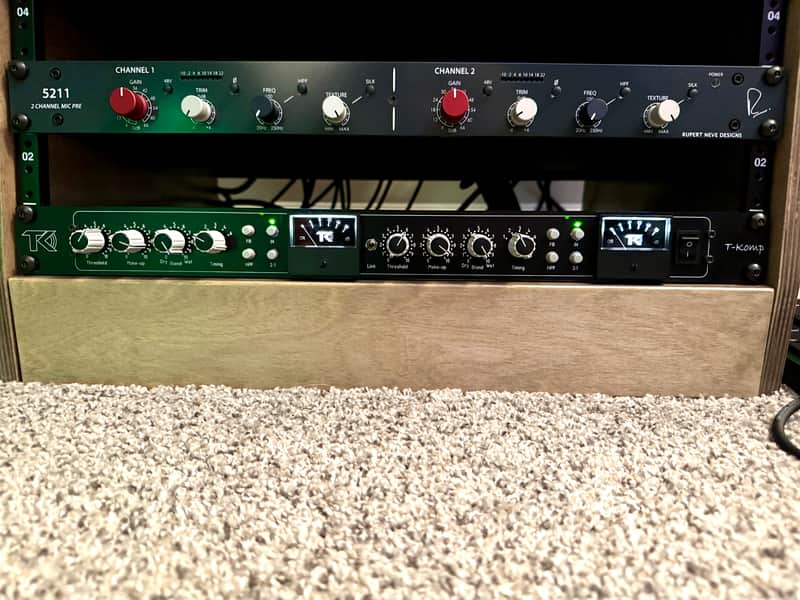 TK Audio T-Komp Dual Mono Rackmount Compressor image 1