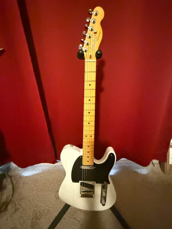 Fender American Ultra Luxe Vintage '50s Telecaster 2025 - Present - White Blonde
