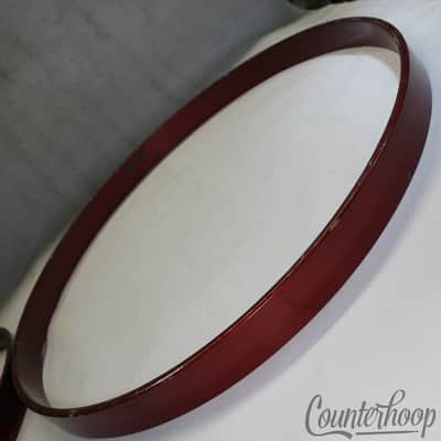 Gretsch 2x 22" 6Ply Maple Bass Drum Hoops/Rims USA Vintage Pair/Set image 3