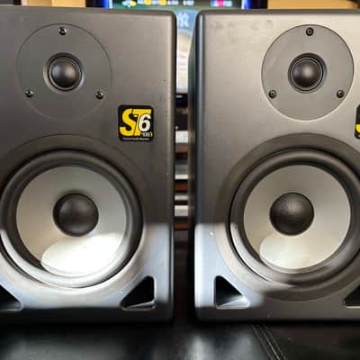 KRK ST6 Passive Audio Monitors 2000 - Dark Gray (Pair) image 1