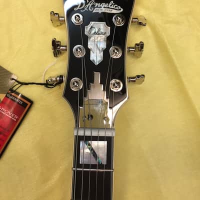 D'Angelico Deluxe Bedford SH Electric Guitar-Desert Gold Finish NEW w/Hard Case image 4