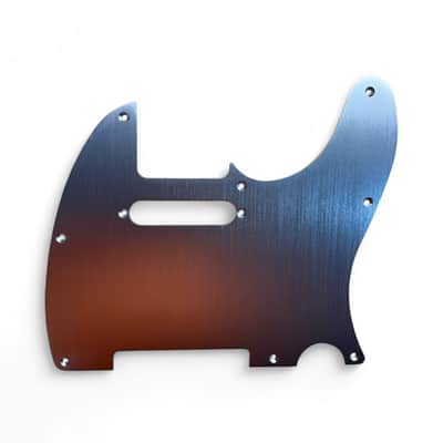 New Silver Anodized Brushed Aluminum Telecaster Scratch Plate Pickguard TL Tele Pick Guard TELECASTER image 1