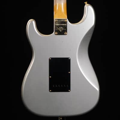 2024 Fender Limited Edition 1965 Dual-Mag Stratocaster Journeyman Relic - Aged Inca Silver image 2